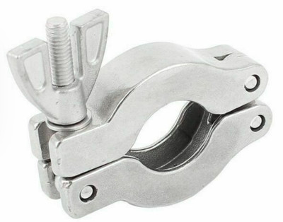 KF16 Vacuum Clamp Aluminum Quick Flange Clamp w/ Wing Nut NW16 LOT OF 5