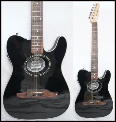 Fender Acoustic TELECOUSTIC BLACK 2014 Japan Limited Edition