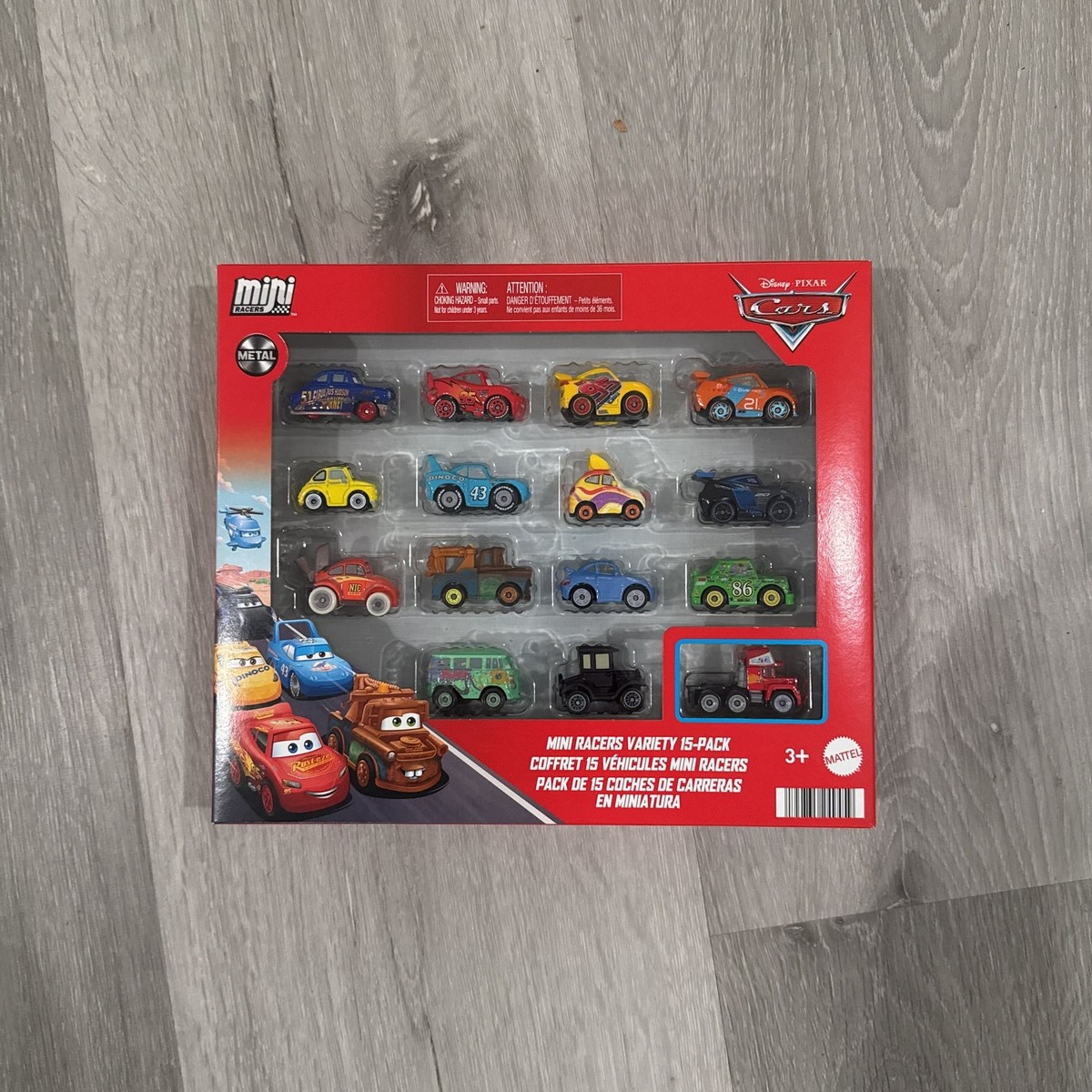 Disney Pixar Cars ミニカー15点セット Disney and Pixar Cars Mini Racers 15-Pack of Collectible Toy