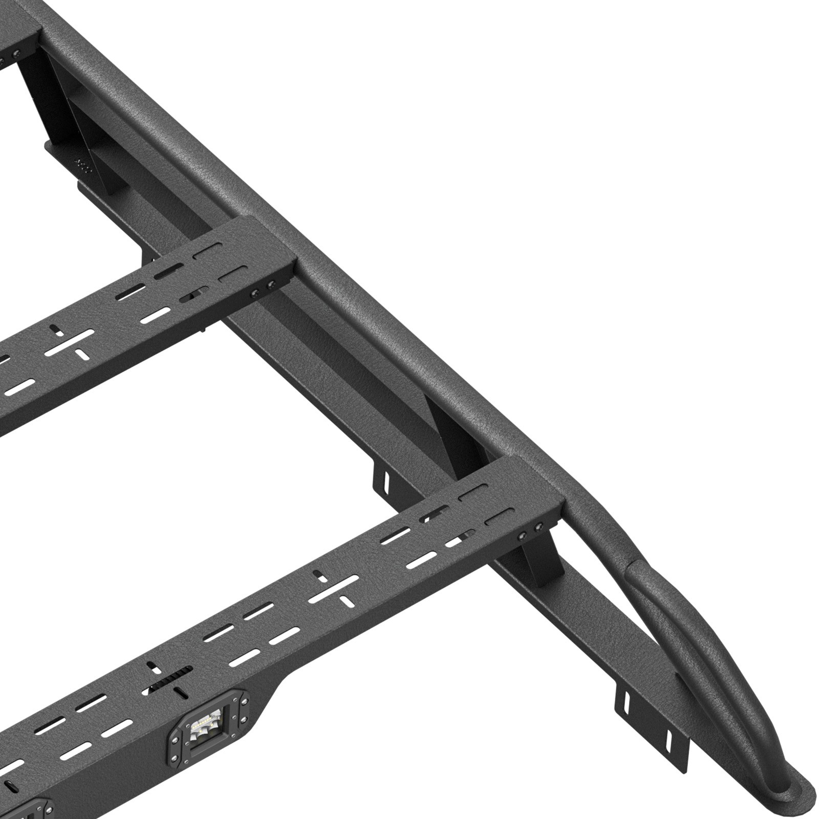 13.8'' Full-Size Rear Ladder Rack Back For 15-22 Colorado & Canyon w/ Bed Rails