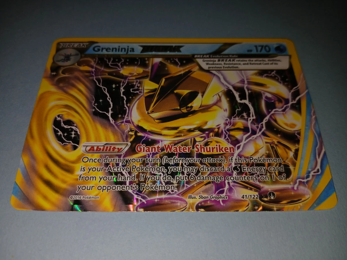Greninja Break Pokémon TCG Cards for sale | eBay