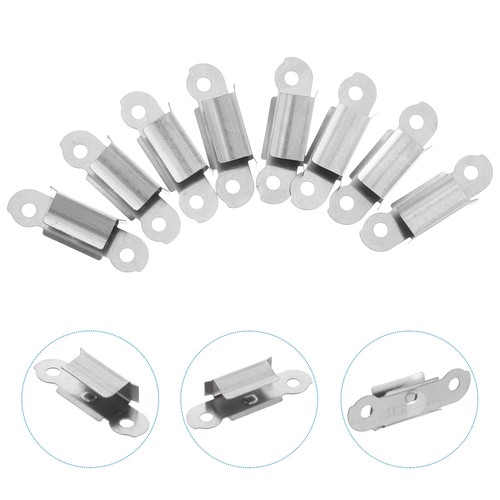 8 pièces clips en verre chauffants pour lit imprimante 3D plate-forme en verre pince de fixation - Photo 8/12