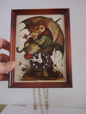 Hummel 36 Stormy Weather Wall Clock Never Used Germany Wind Up