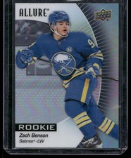 2023-24 Upper Deck Allure #115 Zach Benson Black Rainbow