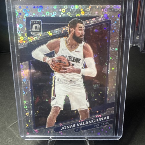2021-22 donruss optic jonas valanciunas silver fast break