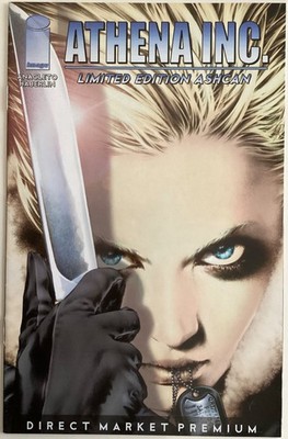 Athena Inc. Limited Edition Ashcan #1 Direct Market Premium 2001 Image Comics