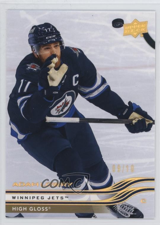 2025-26 Upper Deck Series 2 High Gloss 9/10 Adam Lowry #448