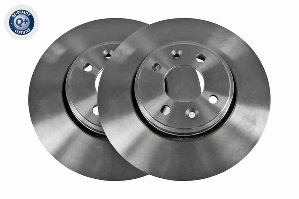 2X Bremsscheibe Vorne Vaico V46 80008 FÜR Renault Bremsscheiben Scheibenbremse-image