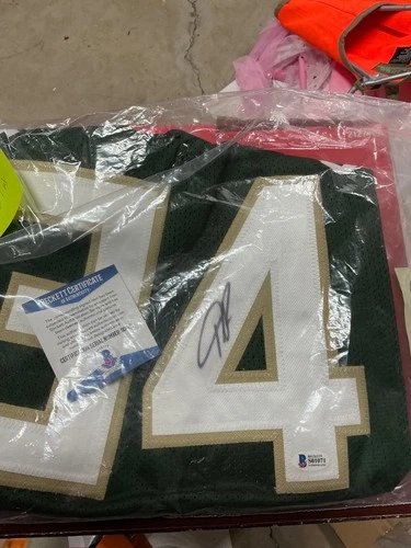 GIANNIS ANTETOKOUNMPO Signed Custom Jersey NBA Milwaukee Bucks BECKETT  AUTO COA