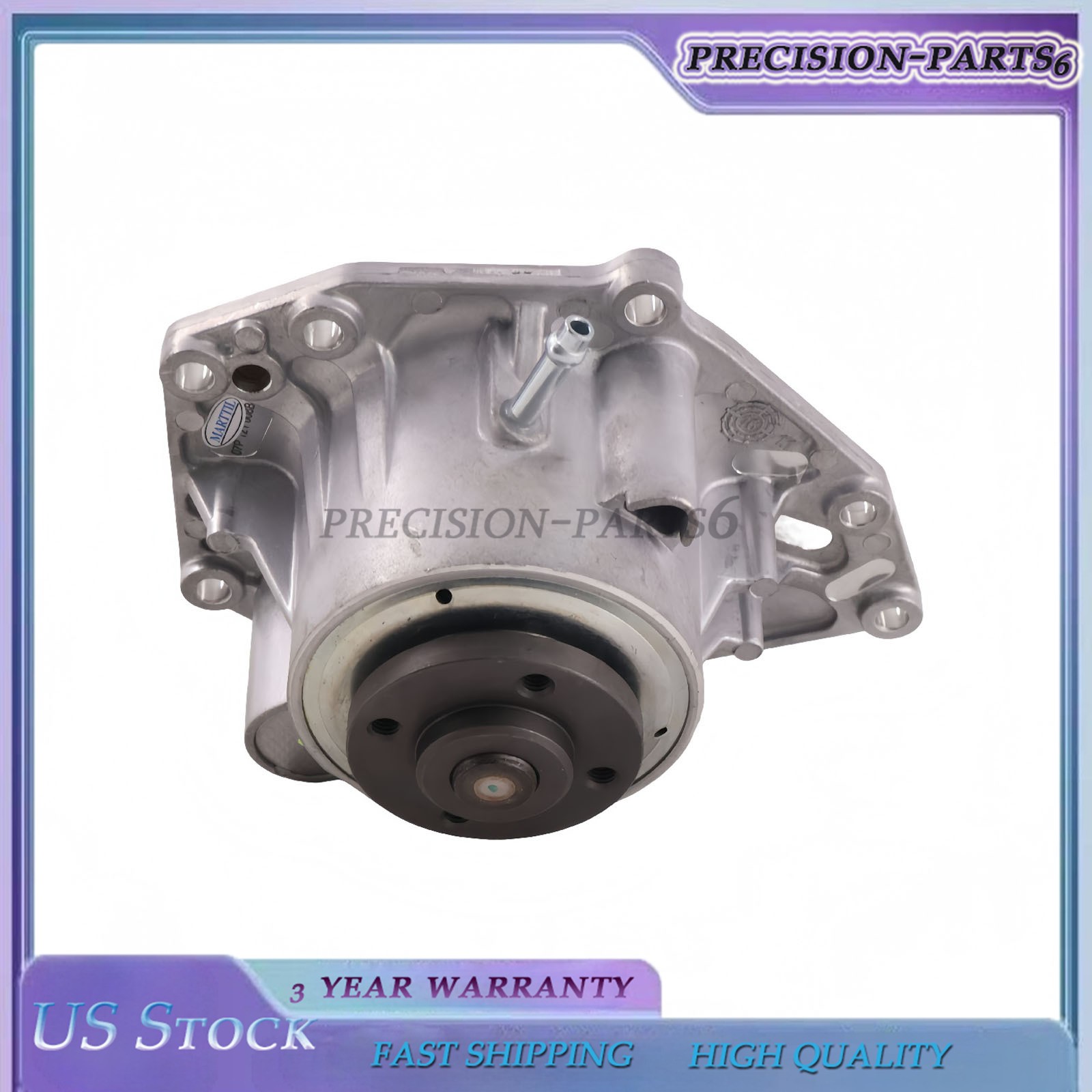 NEW Coolant Water Pump 07P121008A/B/C Fits 2017-2020 Bentley Bentayga 6.0L W12