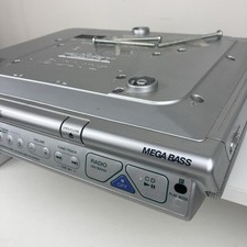 Sony Under Cabinet Mega Bass Weather AM FM CD Clock Radio ICF-CD543RM TESTED