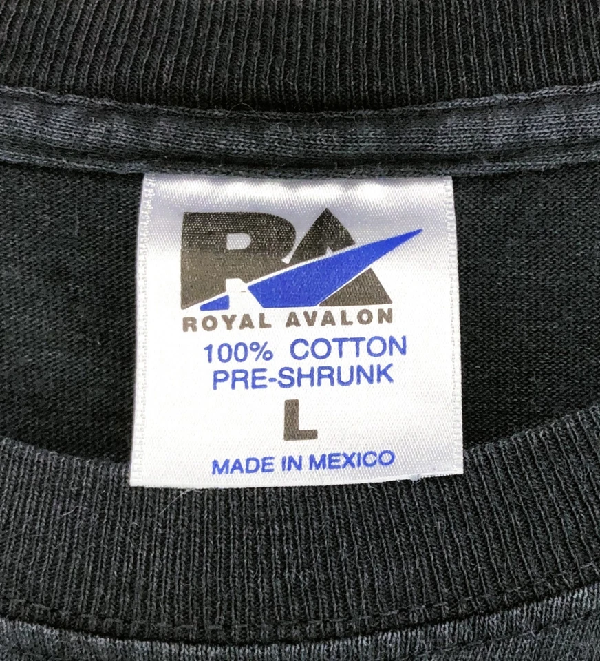 Camiseta De Colección 1998 WCW nWo Blanco y Negro Ataque Hulk Hogan L Camiseta de Lucha Foto 4 de 4