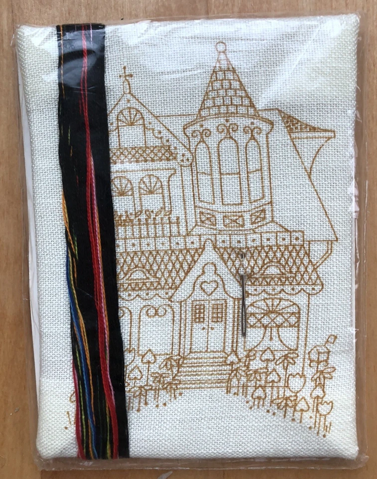 Vintage 1978 Jiffy Stitchery COUNTRY VICTORIAN Crewel Kit #820 - Image 3 of 3