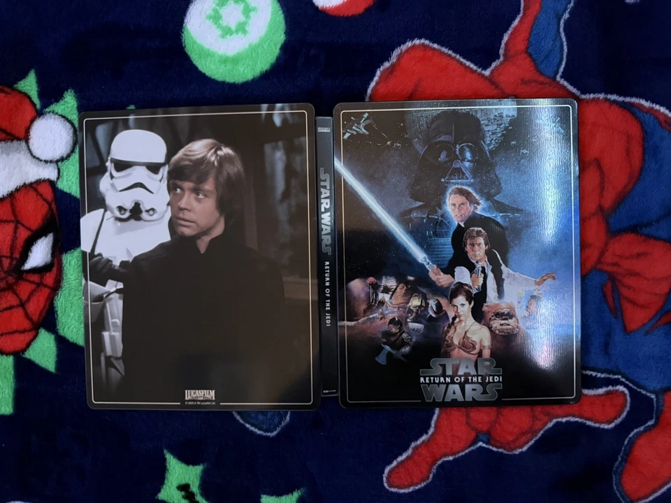STAR WARS: RETURN OF THE JEDI New Blu-ray STEELBOOK Episode VI 6 GERMAN IMPORT - Image 3 of 3