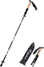 Lightweight Collapsible Trekking Pole - 7075 Aluminum Adjustable Walking Stick f