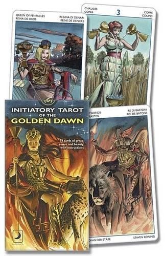 Initiatory Golden Dawn Tarot Deck by Lo Scarabeo (2008, Cards,Flash Cards)