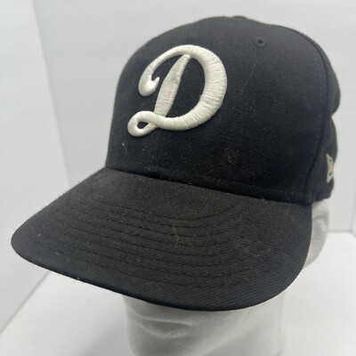 New Era 9Fifty Men's Cap MLB Los Angeles Dodgers ''D'' WOOL Black Snapback Hat