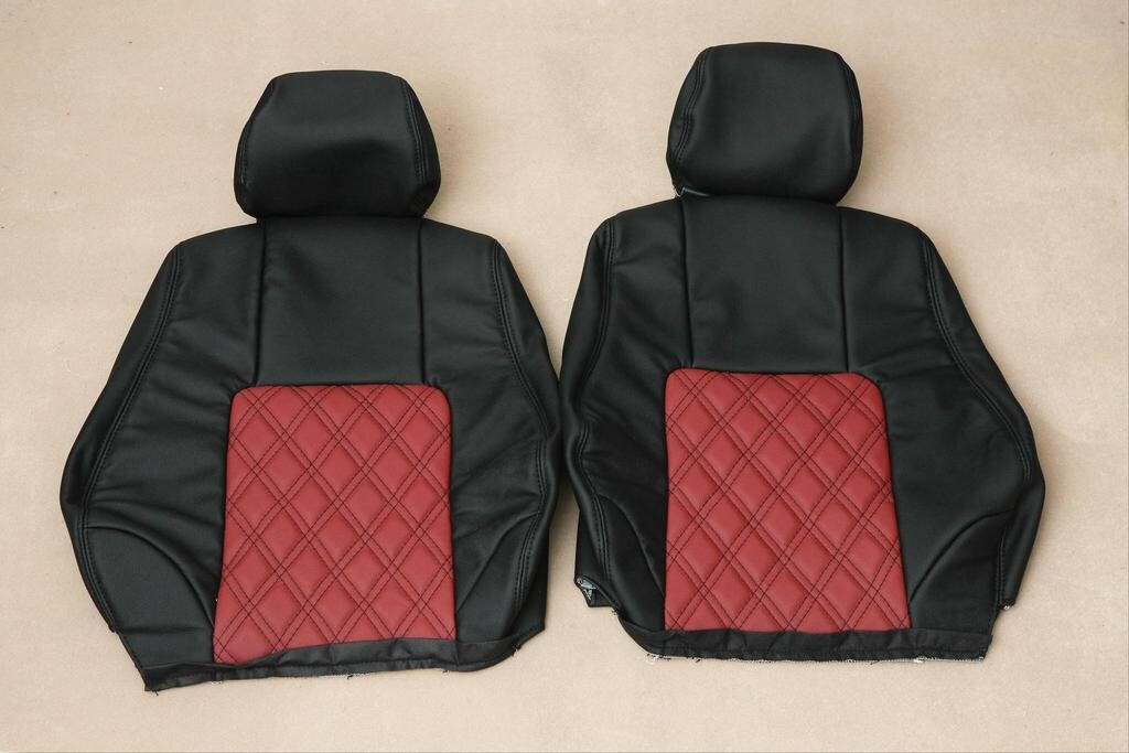 Honda Prelude Seat Covers 97 01 Real Leather Custom Made with Diamond