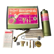 Bernz O Matic Propane Maxi Torch Kit  95th Anniversary Jet Plane Burner JT25M