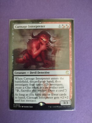 Carnage Interpreter 4枚セット MTG Carnage Interpreter 4枚セット MTG MTG Carnage Interpreter