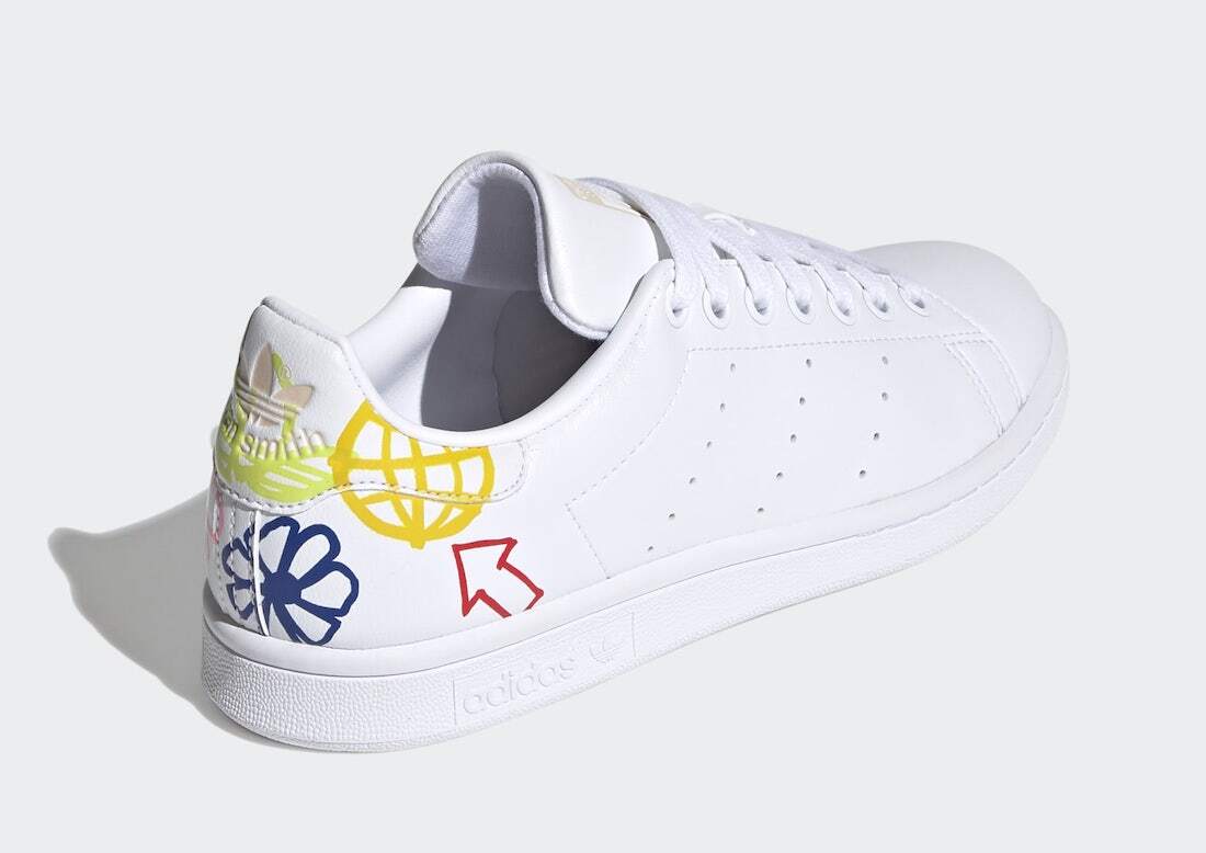 ADIDAS ORIGINALS STAN SMITH DOODLE WHIT FX5679 WOMEN'S ADIDAS ORIGINALS STAN SMITH DOODLE WHIT FX5679 WOMEN'S
