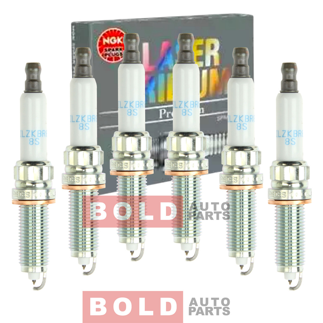 NGK LASER IRIDIUM Iridium Spark Plugs SILZKBR8D8S 97506 Set of 6 Fits  BMW