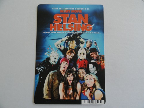 STAN HELSING - TARJETA DE RESPALDO BLOCKBUSTER 5"X8" SIN PELÍCULA  - Imagen 2 de 3