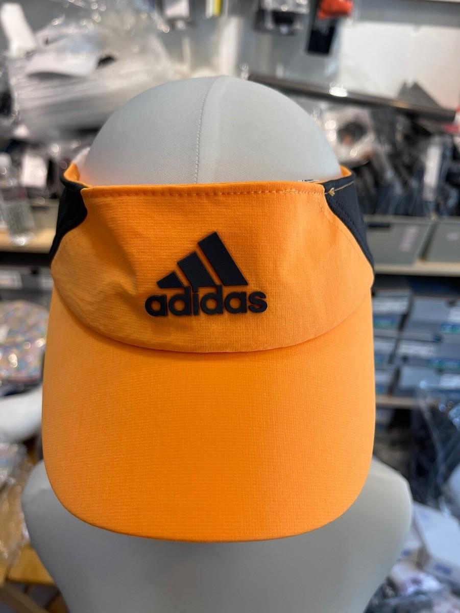 Adidas Climalite Visor Unisex Tennis Cap Sportswear Hat Orange
