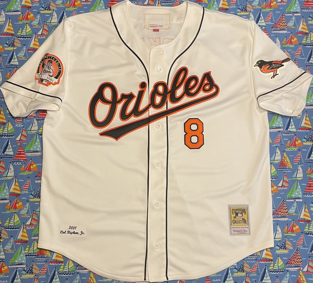 Authentic Mitchell & Ness MLB Baltimore Orioles Cal Ripken Jr