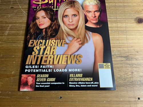 NEU OFFIZIELLES BUFFY THE VAMPIRE SLAYER 2003 JAHRBUCH Magazin BTVS ANGEL WILLOW + - Bild 4 von 10