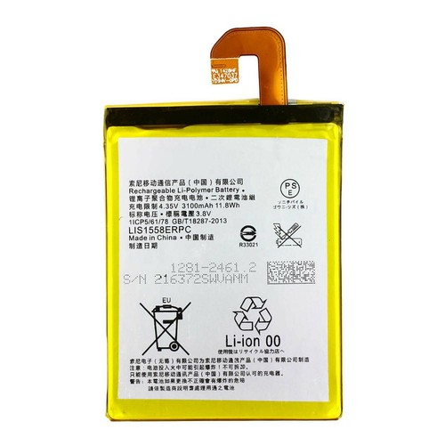 BATTERIA PER SONY XPERIA Z3 D6603 D6653 LIS1558ERPC 3100MAH NUOVA SOST.ORIGINALE - Foto 3 di 3