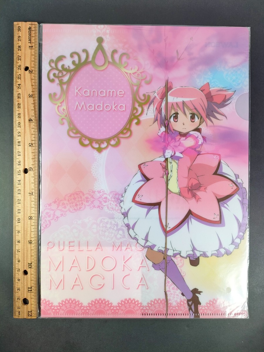 madoka.sページ　rp Madoka Kaname Puella magi madoka magica × LAWSON Clear File Japan