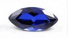 Lab Created Blue Sapphire Corundum Marquise Faceted Loose Stones (4x2mm-20x10mm)