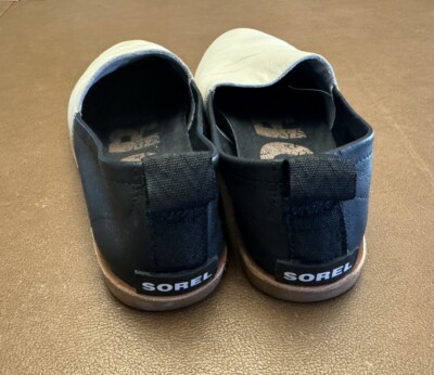 Sorel Ella Black Slip-On leather Casual‎ Shoes ladies size 8 Sorel | Shoes | Sorel Ella Womens Size 8 Black Leather  main image 2