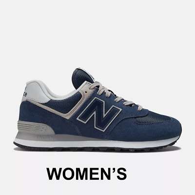 NEW BALANCE Women's Classic 574 Core Suede  Breathable Mesh Upper New Sneakers