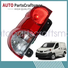 Left Tail Light Rear Lamp Red Lens w/ Bulb(s) for Nissan NV200 2013-2018