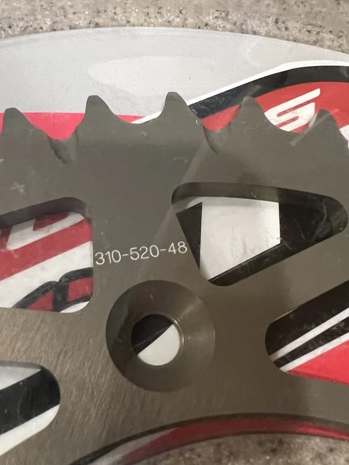 Piñón trasero 48T TAG Metals Honda CR CRF 125 250 450 CRF450R CR250R CR125R Foto 3 de 4
