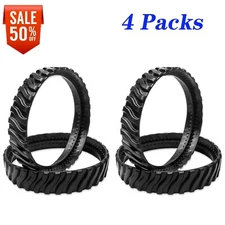 4 Pack R0526100 Track Pool Cleaner Wheel Tire  Fit for Zodiac Baracuda MX8 / MX6