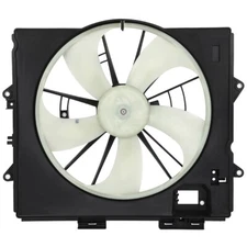 Radiator Condenser Fan Assembly For 2009-2013 Cadillac CTS & 2009 Cadillac SRX