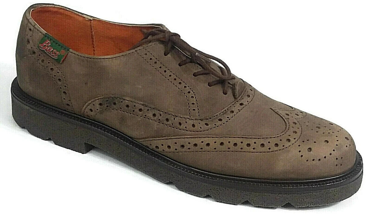 Bass wingtip shoes sale