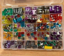 330pcs Car Fuses Assortment Kit Upgraded Blade Fuses Automotive ,Mixed Auto Fuse