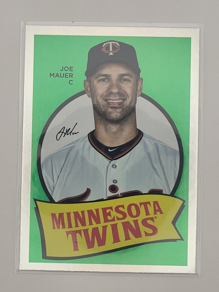 2023 Topps Archives Joe Mauer 1969 Foil #69T-34 - Twins