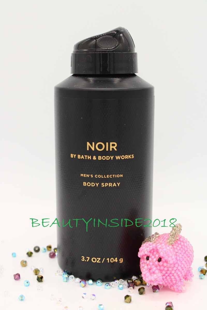 Bath and Body Works NOIR Men's Collection Body Spray 3.7 oz