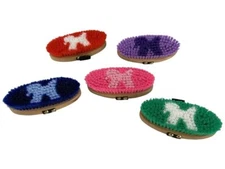 Showman Junior Size Body Brush w/ Pony Logo in Bristles