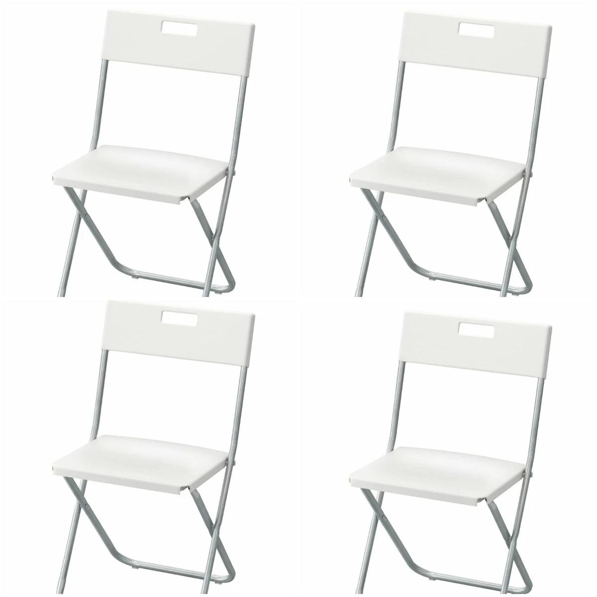 Gunde folding chair white outlet