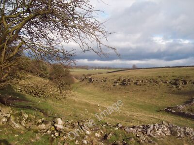 Photo 12x8 Upper Reaches of Cales Dale Monyash A fleeting glimpse of sunsh c2011