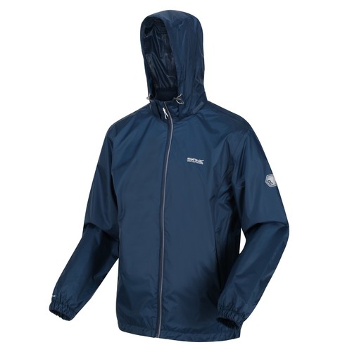 Regatta Mens Lyle IV Waterproof Packaway Jacket Full Zip Breathable Rain Coat - Picture 48 of 102