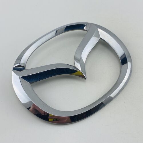 04 05 06 07 08 09 Mazda 3 Emblem Logo Symbol Badge Trunk Rear Chrome OEM F99