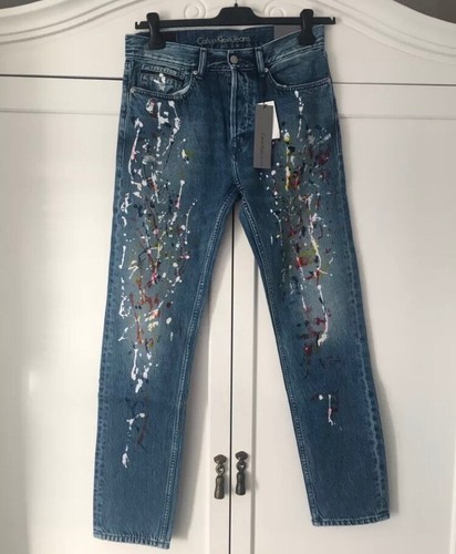 CALVIN KLEIN Multi Paint Splattered 