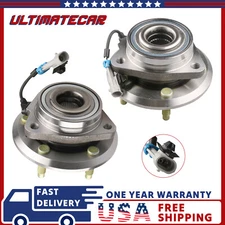 Pair Front Wheel Hub Bearings Assembly For Chevy Equinox Pontiac Saturn Suzuki